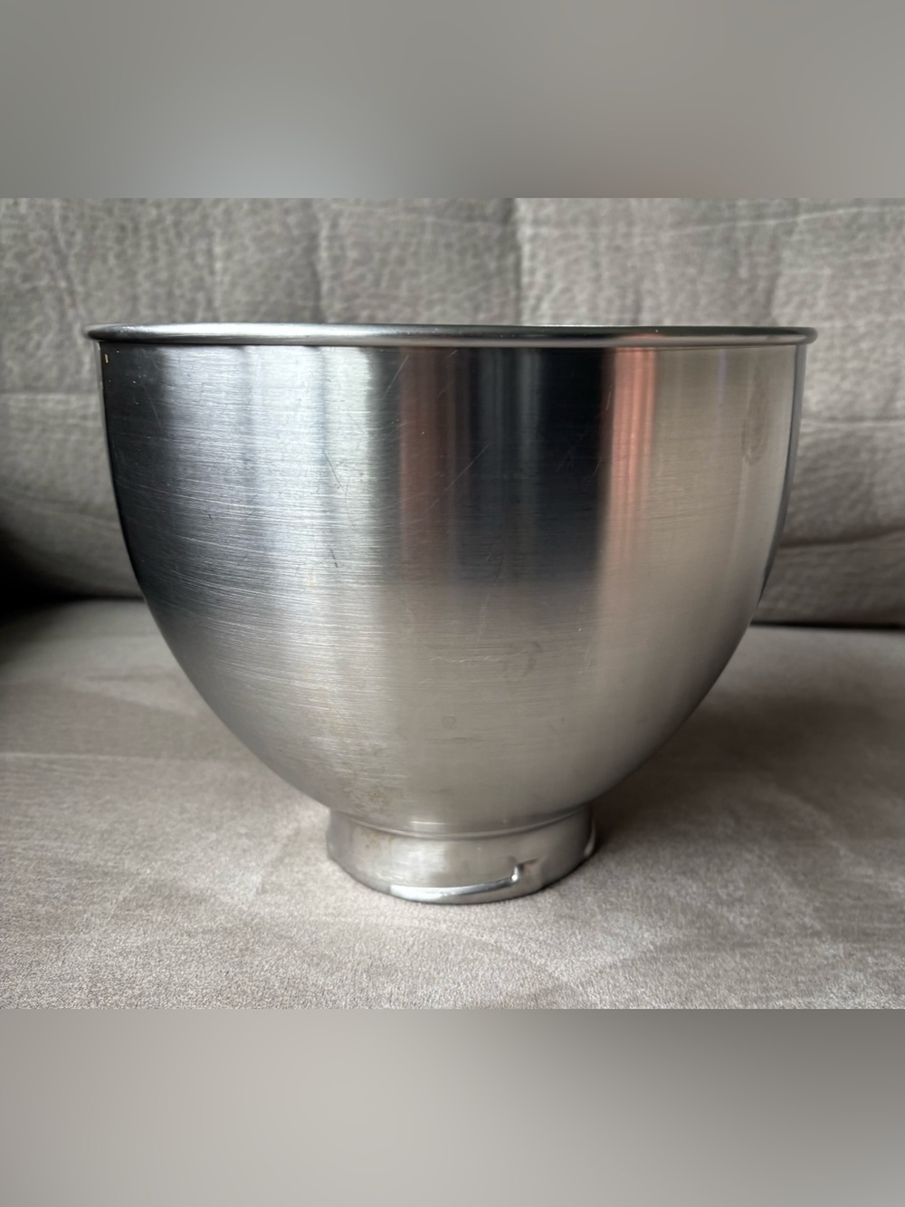 KitchenAid K45 4.5 Qt Stainless Steel Mixing Bowl Twist Lock Made in Korea